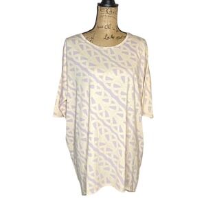 Lularoe Irma Tunic Womens‎ Size Large Multicolor Loose Stretch (1301)